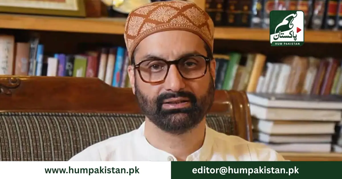 حریت رہنما میر واعظ عمر فاروق کی تصویر
