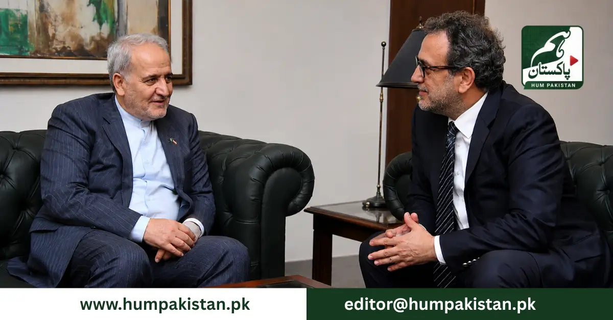 اویس لغاری سے ایرانی سفیر کی ملاقات